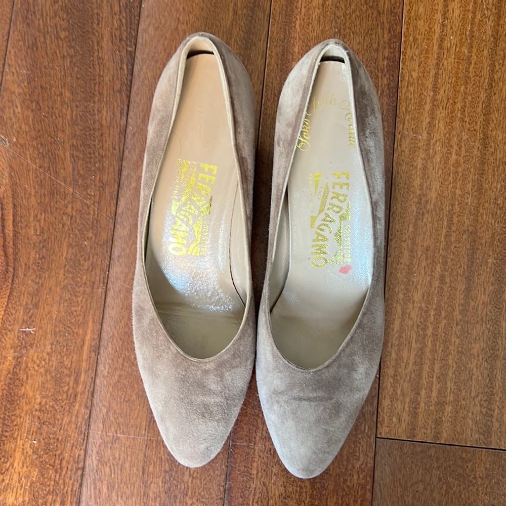 Ferragamo  Suede Shoes